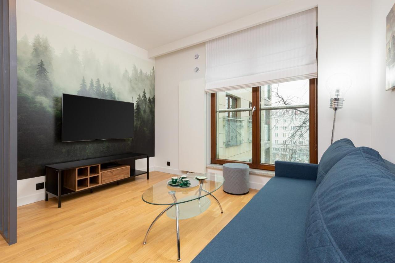 Park Arkadia Apartment With Parking Mokotow By Noclegi Renters Warsaw Exterior photo